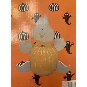 Halloween Create a Pumpkin Ghost Kit‎ Wood item